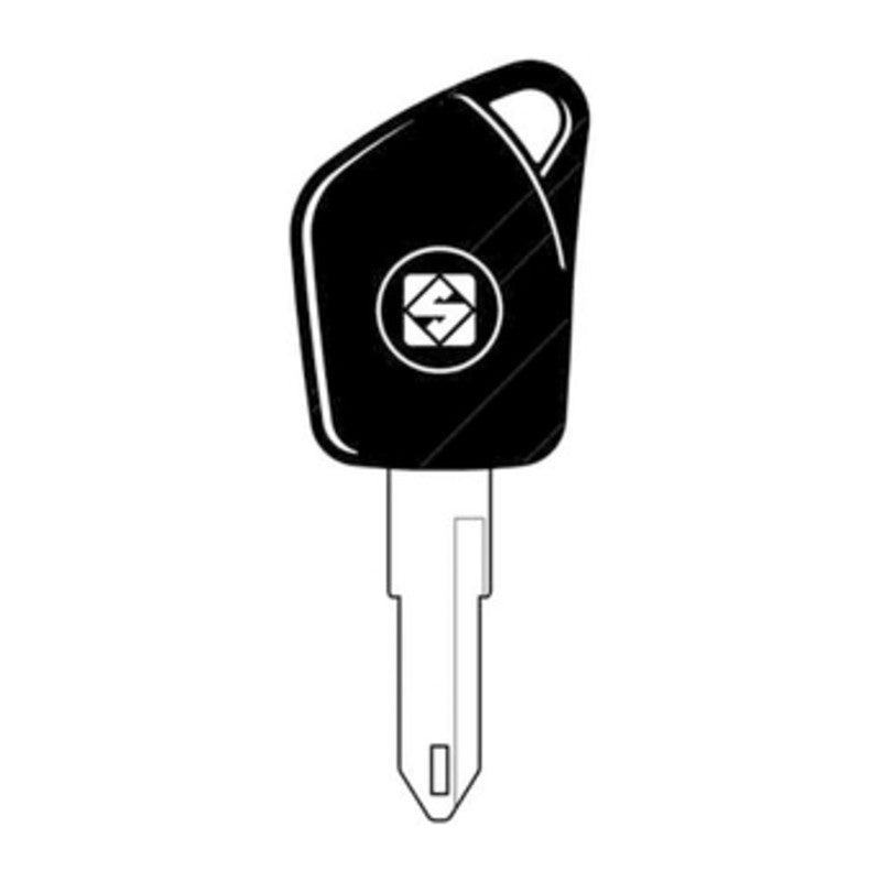 5 x SILCA NE72KP CHIAVE AUTO TESTA PLASTICA ACCIAIO