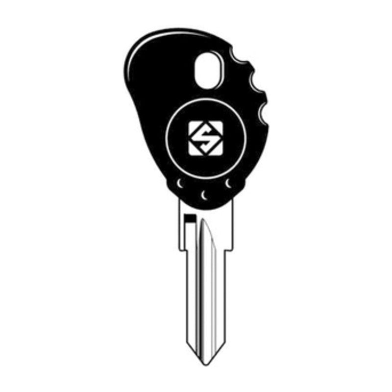 5 x SILCA ZD23RCP CHIAVE AUTO TESTA PLASTICA ACCIAIO