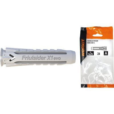 5 x TASSELLO NYLON SELF WORKIT