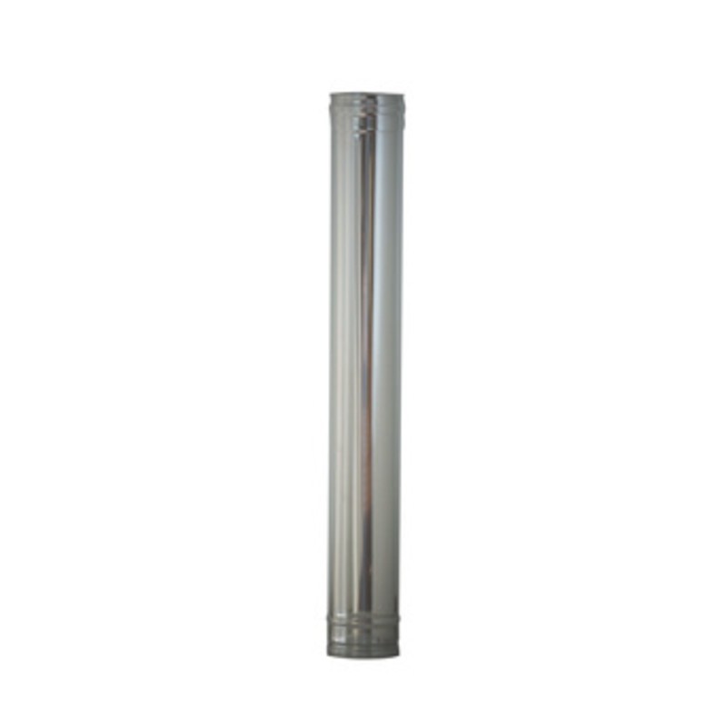 5 x TUBO INOX AISI 304 H 100 CM D 14 CM