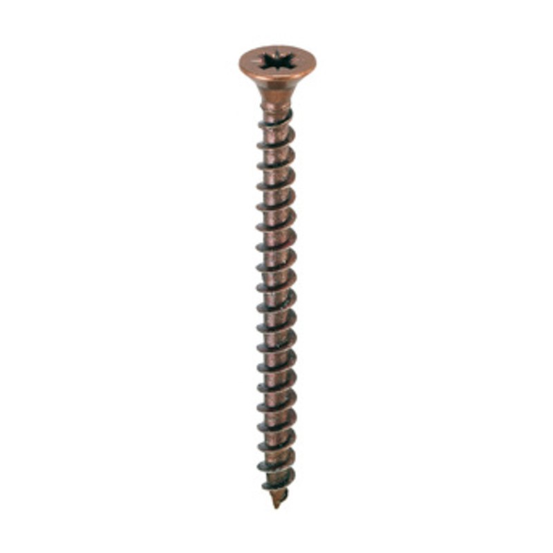 5 x VITE TRUCIOLARE TSP PZ 4,5X 25MM BRONZATA