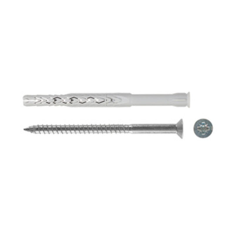 50 x FISCHER TASSELLO SXRL-WT 8X 60 VITE TX