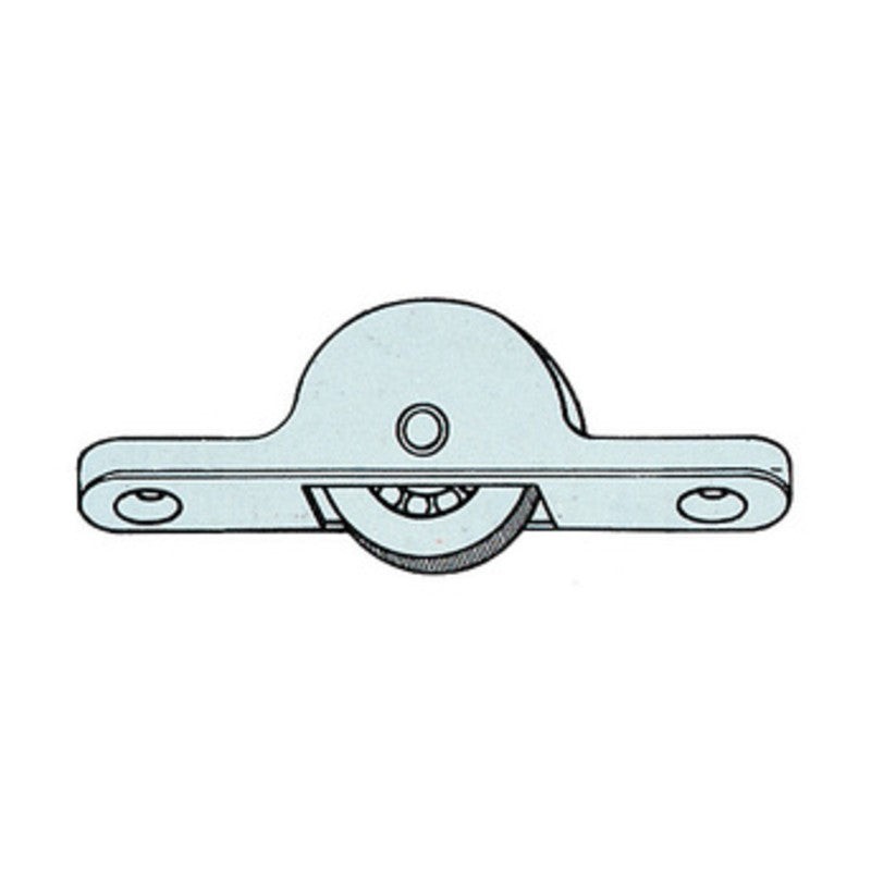 50 x OMGE 1333 CARRELLO C/RUOTA DELRIN D 18 MM