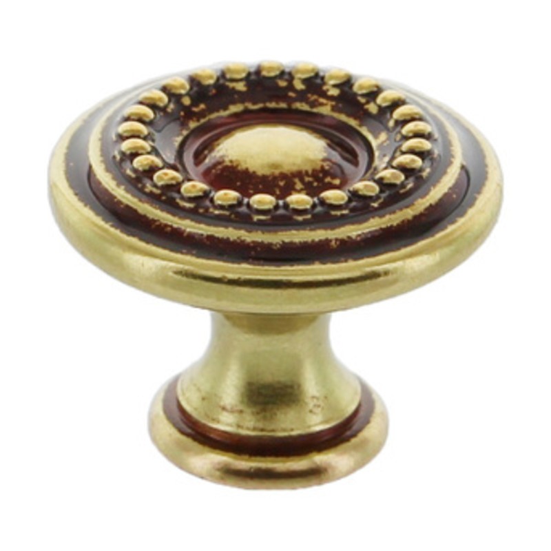 50 x POMOLO OTTONE 24404 D 25 MM PATINE**