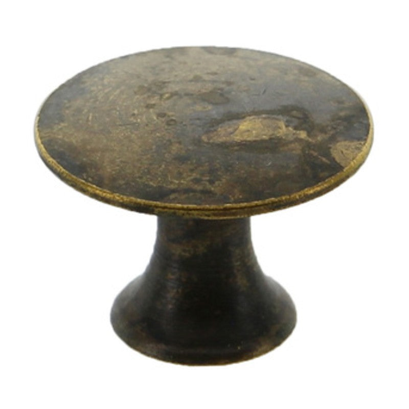 50 x POMOLO OTTONE 24459 D 25 MM ANTICATO*