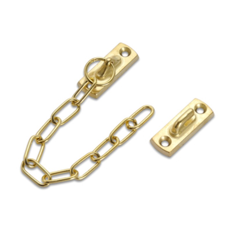 50 x RITIENI A CATENA ZAMA 307 OTTONE LUCIDO