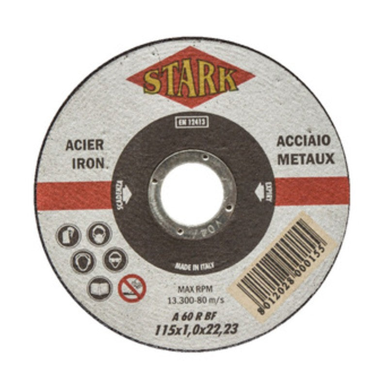 50 x STARK DISCO P/FERRO D 115X1,0 MM