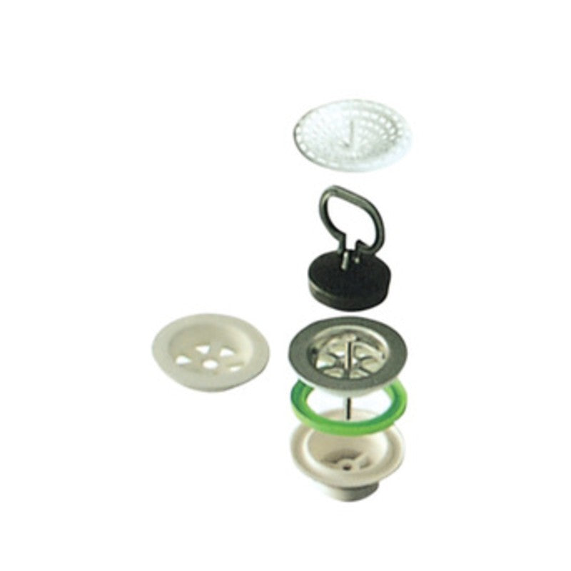 6 x BL PILETTA P/LAVELLO CERAMICA D 80 MM 1.1/2*