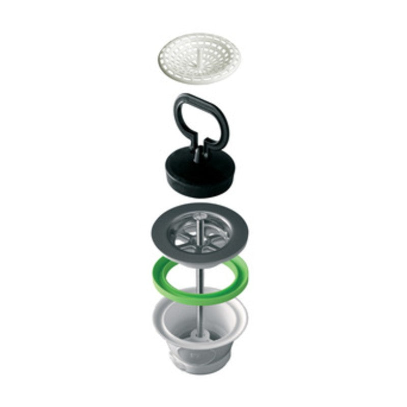 6 x BL PILETTA P/LAVELLO INOX 1.1/2D.70*
