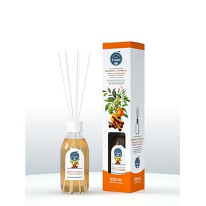 6 x DIFFUSORE OFFICINA DEI FIORI 250ML ARANCIA E CANN