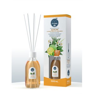 6 x DIFFUSORE OFFICINA DEI FIORI 500ML AGRUMI