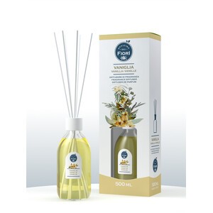6 x DIFFUSORE OFFICINA DEI FIORI 500ML VANIGLIA