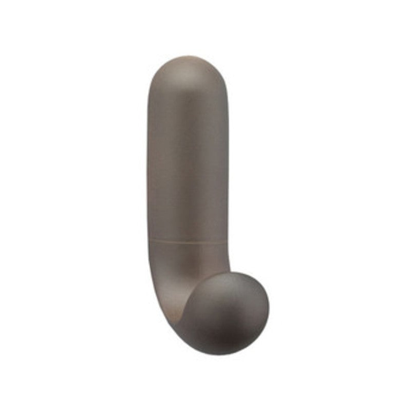 6 x GANCIO ADESIVO J INOFIX 1 POSTO MARRONE