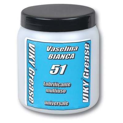 6 x GRASSO VASELINA BIANCA 51 VIKY GREASE