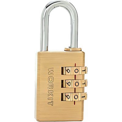 6 x LUCCHETTO A COMBINAZIONE CE WORKIT