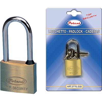 6 x LUCCHETTO ARCO MEDIO 2700B POTENT