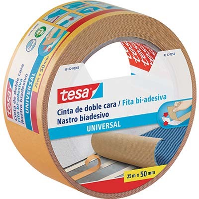 6 x NASTRO BIADESIVO UNIVERSALE PAVIMENTI TESA