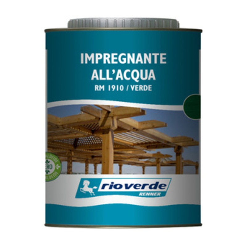 6 x RIOVERDE RM 1910 IMPREGNANTE 0,750 L VERDE