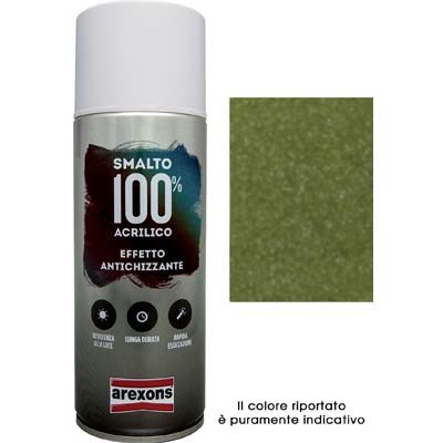 6 x SMALTO SPRAY 100% ACRILICO ANTICHIZZANTE AREXONS