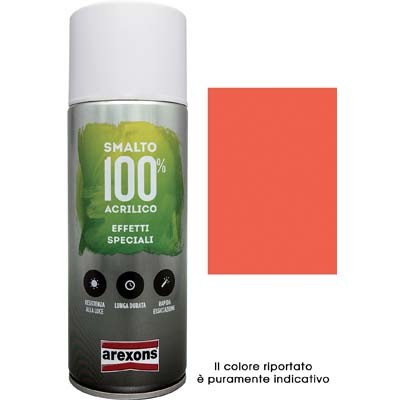 6 x SMALTO SPRAY 100% ACRILICO FLUORESCENTE AREXONS
