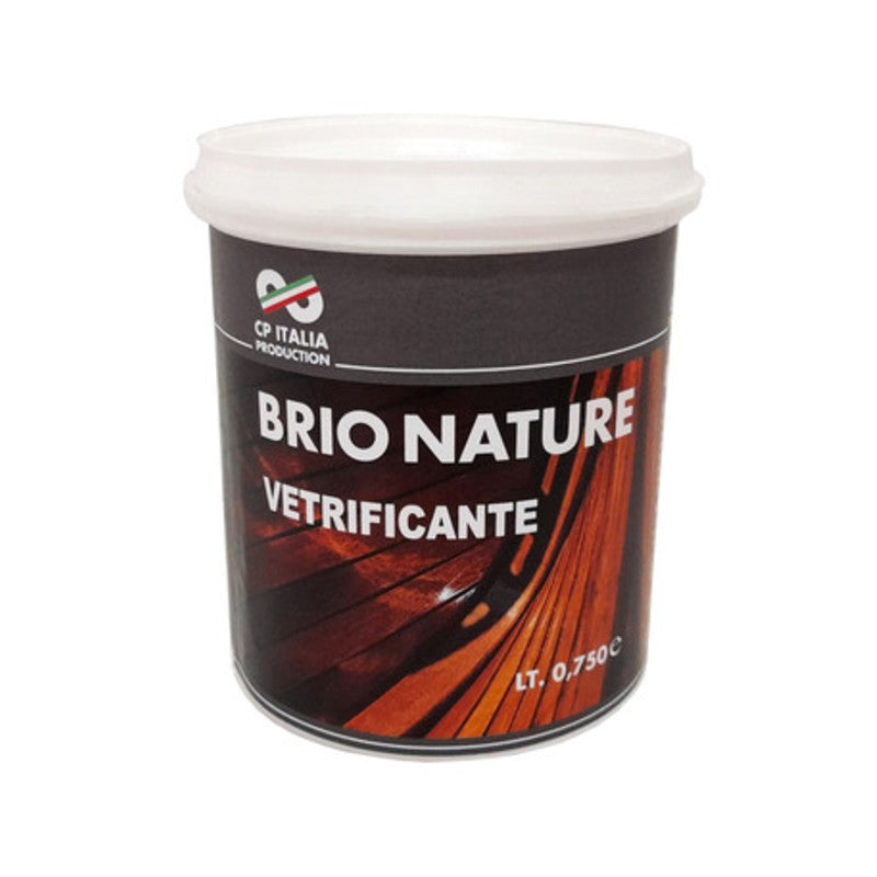 6 x SMALTO VETRIFICANTE BRIONATURE TRASP SAT 0,750 L