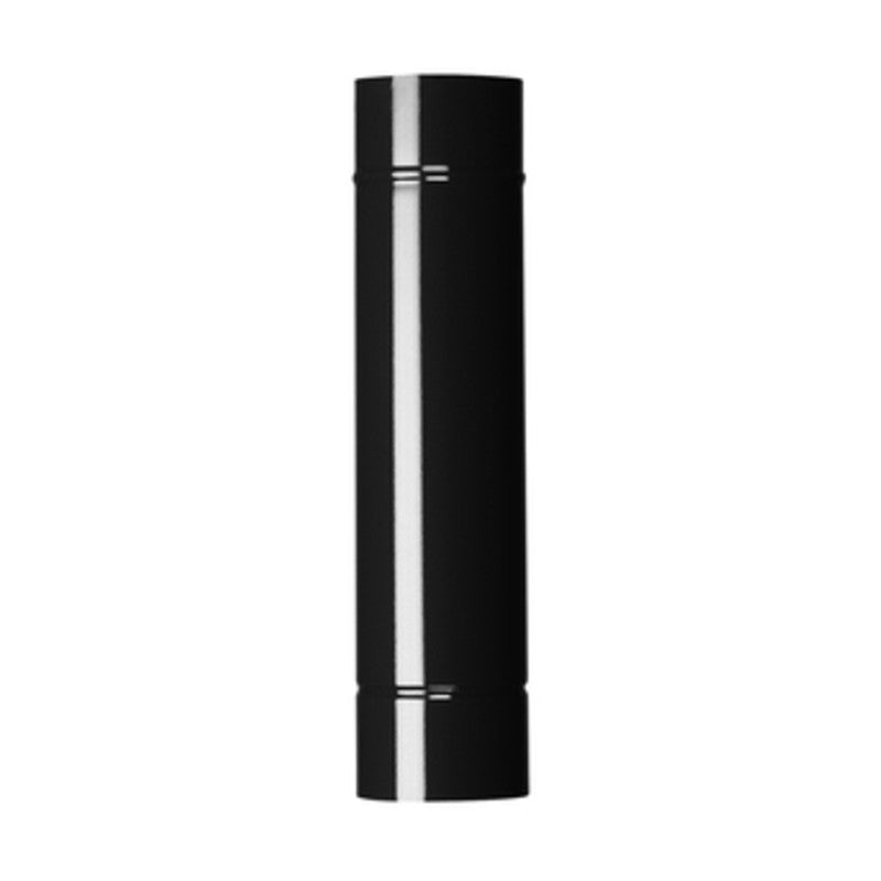 6 x TUBO P/STUFA H 50 CM D 15 CM NERO OPACO