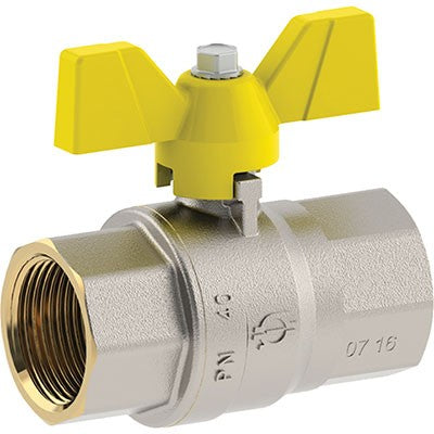 6 x VALVOLA SFERA GAS + FARFALLA FF FUTURGAS FIV