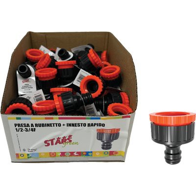 60 x PRESA A RUBINETTO + INNESTO RAPIDO STARS