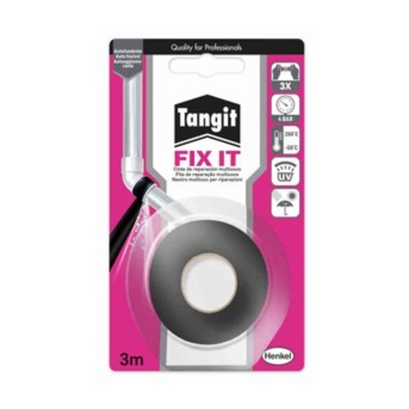 8 x TANGIT NASTRO RIPARATORE TUBI FIX IT ROTOLO 3 M
