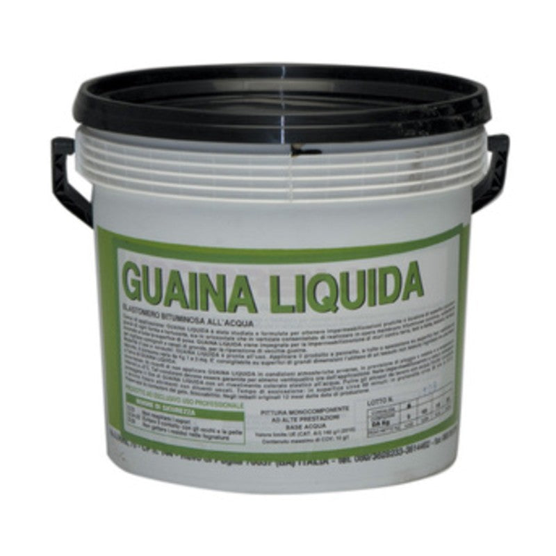 9 x GUAINA LIQUIDA BITUMINOSA NERO 1 KG
