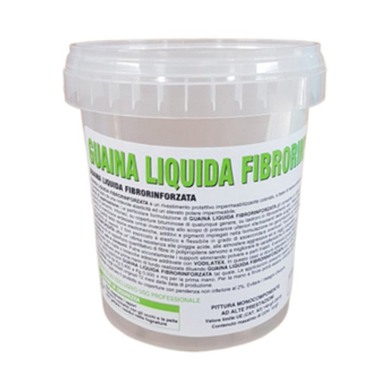 9 x GUAINA LIQUIDA FIBRORINFORZATA GRIGIA 1 KG