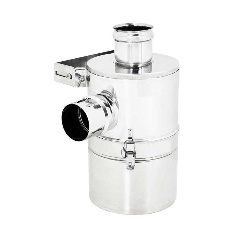 ABBATTITORE FUMI AD ACQUA INOX AISI 304 D 10 CM