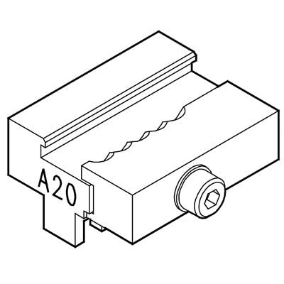 ADATTATORE A20 X DUPLICATRICE TRIAX SILCA