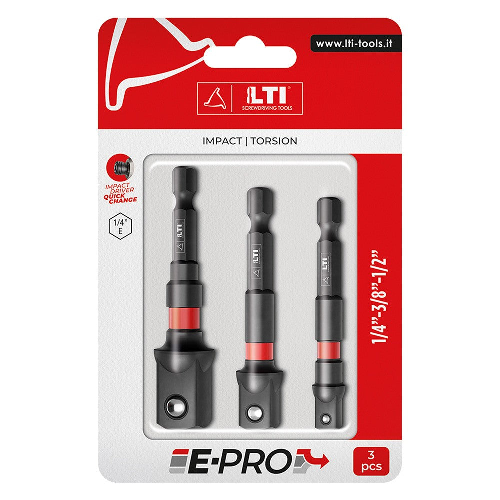 ADATTATORE PER BUSSOLE 'E-PRO' in set da 3 pezzi