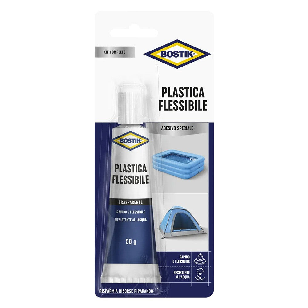 ADESIVO A CONTATTO 'PLASTICA FLESSIBILE' gr. 50