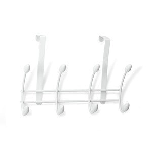 APPENDIABITI DA PORTA INOFIX 4 POSTI BIANCO