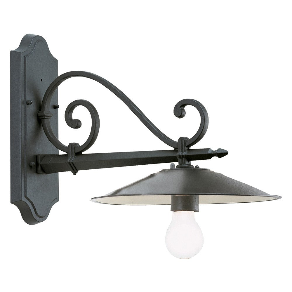 APPLIQUE MEDIA 25 W - cm 45 x 34,5 x 30 grigio