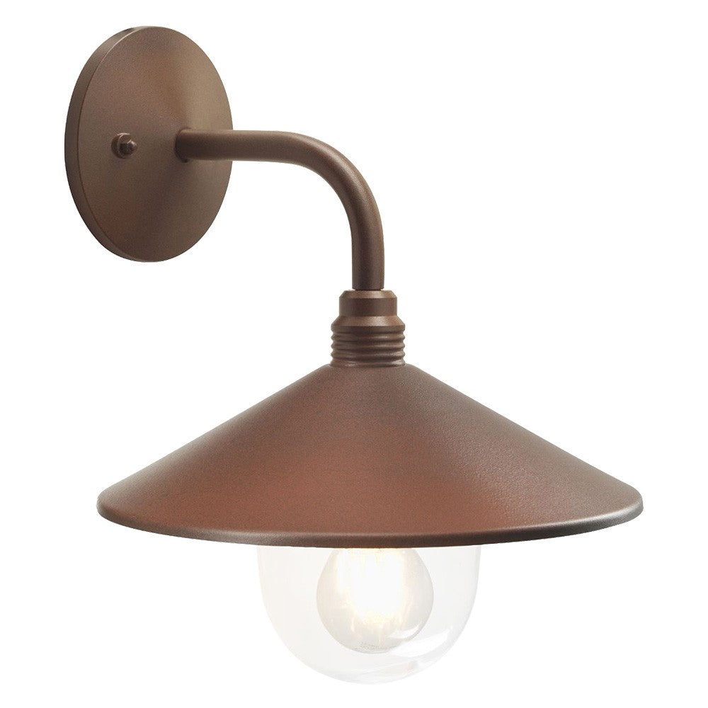 APPLIQUE 'SPECTRE' 60 W - cm 29 x 33 x 13 corten