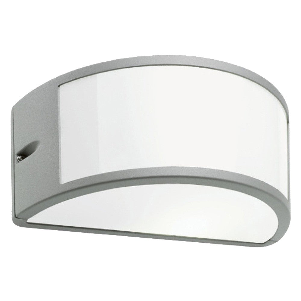 APPLIQUE 'UMBE' 60 W - cm 25 x 12 x 13 alluminio