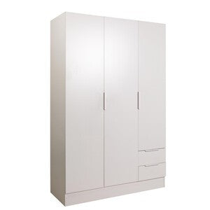 ARMADIO ESPRESSO 3A+2C 119X46XH184 CM BIANCO