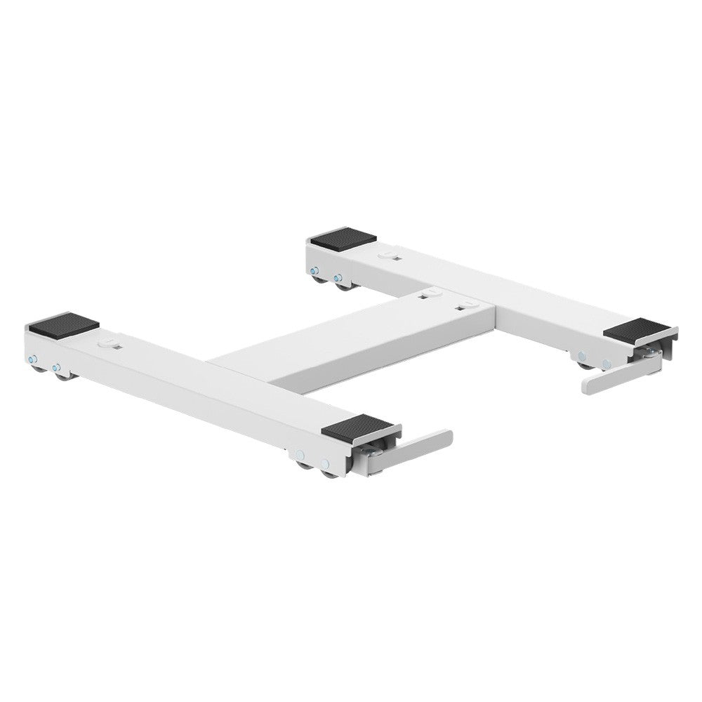 BASE UNIVERSALE ANTIVIBRAZIONE PER LAVATRICE/ASCIUGATRICE c/ruote - lungh. regolabile 37>62 cm
