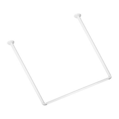 BASTONE PER DOCCIA A 3 LATI Misura: cm. 80-80-80