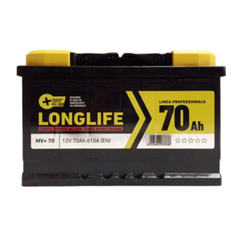 BATTERIA AUTO MV+ 70-610A