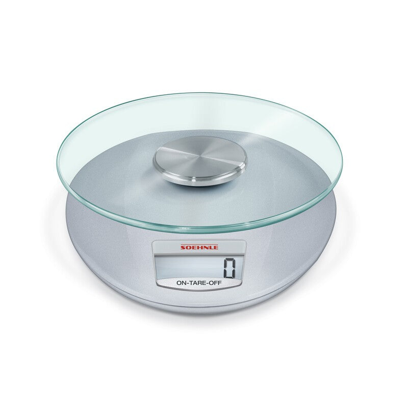 BILANCIA CUCINA C/PIATTO 5 KG ROMA SILVER