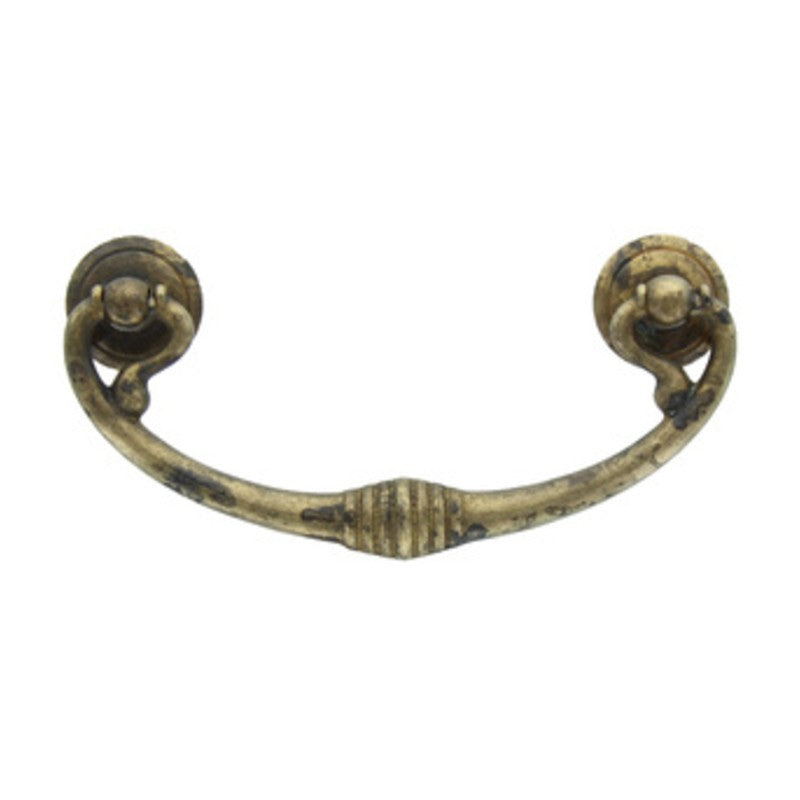 BL MANIGLIA 03027 121X58 MM OTTONE ANTICATO