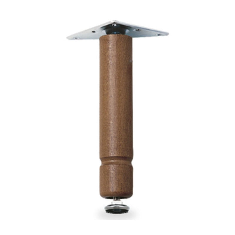 BL PIEDINO REGOLABILE LEGNO 150 MM NOCE 4 PZ