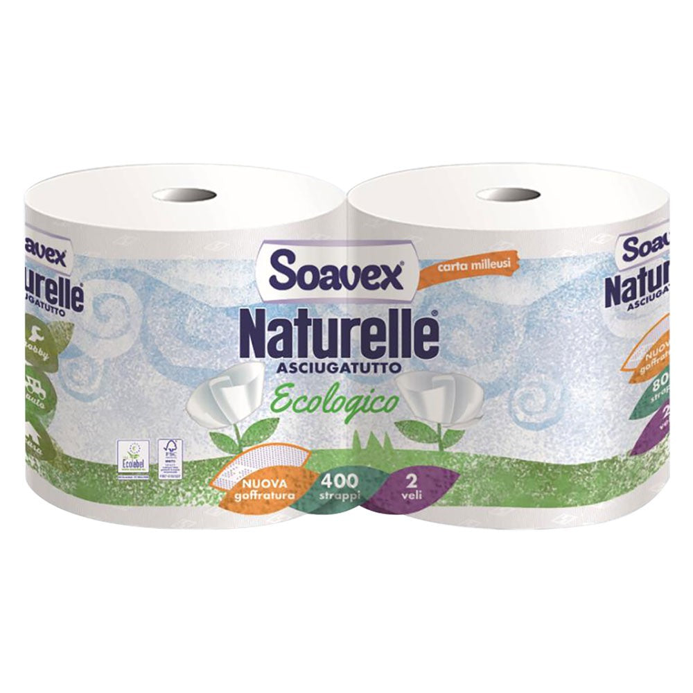 BOBINA CARTA 'SOAVEX NATURELLE' Kg 0,44 a rotolo circa (prezzo singolo rotolo)