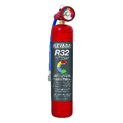 BOMBOLETTA GAS REFRIGERANTE R32 CON MANOMETRO Misura: 780 gr.