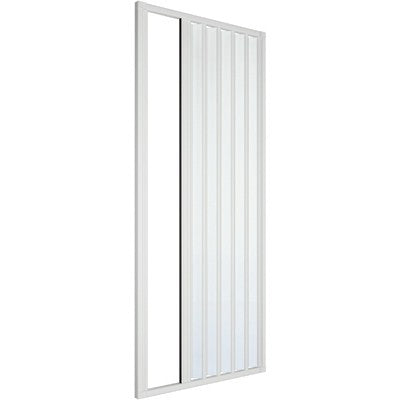 BOX DOCCIA A NICCHIA SOFFIETTO RIDUCIBILE MODELLO ONOFRIO LUX Misura: cm 65-80