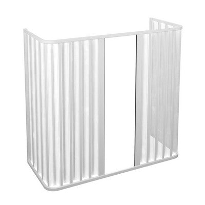 BOX VASCA SOFFIETTO 3 LATI RIDUCIBILE MOD. SOFIE LUX Misura: cm 70x170x70